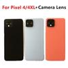 Корпус Pixel4 4XL для Google Pixel 4/4 XL, задняя крышка аккумулятора, ремонт двери, замена сзади + логотип объектива камеры