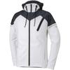 Mizuno Stretch Fleece Heavy Training Size Size M Size Men's Jacket, 32MC8660, White/Black, (Japan M)