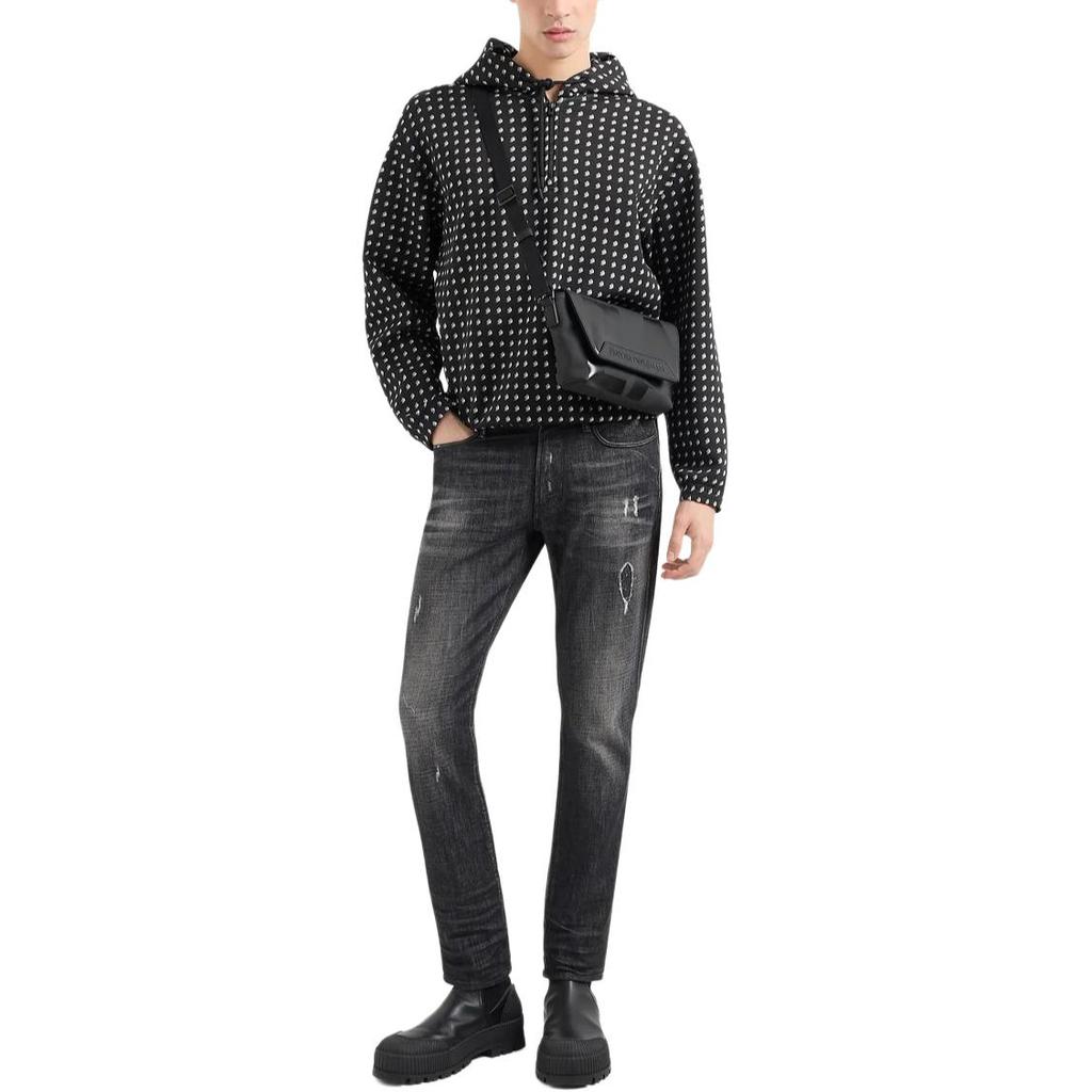 EMPORIO ARMANI SS24 Jeans Men's Black 3D1J06-1D14Z-10006