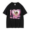 Funny Professional Yapper Meme Cat Pattern Tshirt Retro Womens Fashion Short Sleeved Tshirt Casual Comfortable T-shirt Top