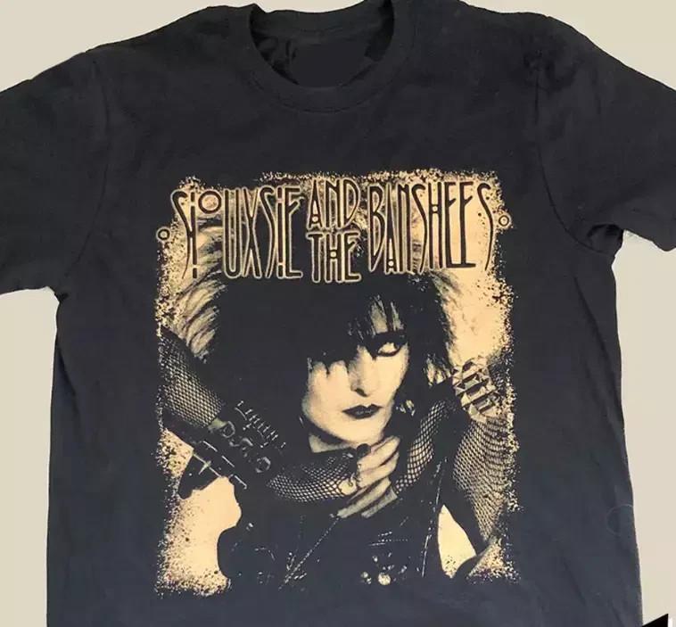 NEW Siouxsie And The Banshees Rock Band S to 5XL T Shirt Cotton Black EN84
