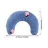 Pet Neck Sleeping Pillow Premium Lightweight Soft Breathable U-Shaped Cushion for Cats Neck Protection Sleep Cushion Portable