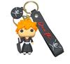 Keychain Bleach Ichigo Kurosaki Anime Bleach Ichigo Kurosaki for Kids On Backpack, Keys 6.7 Cm