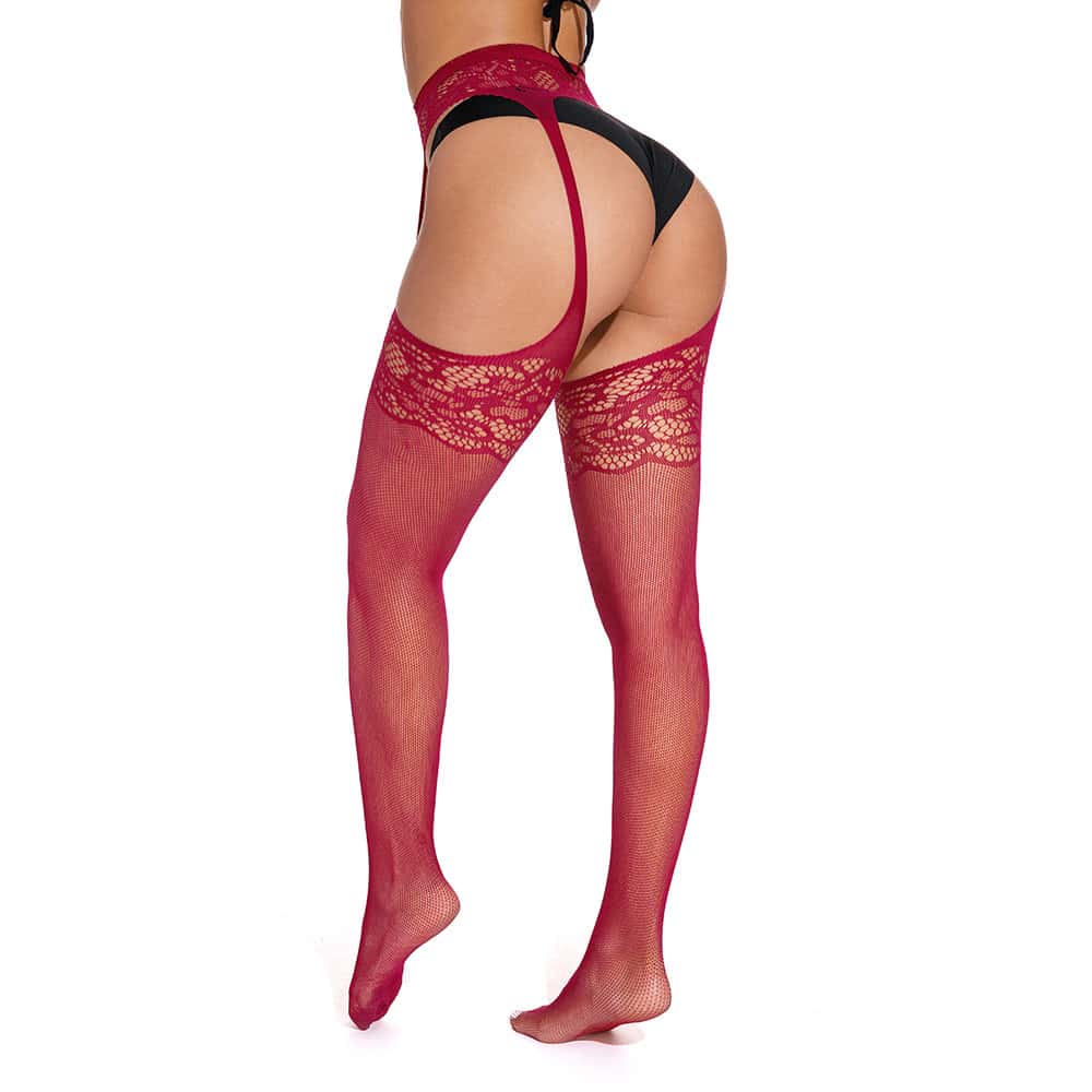 Сексуальные колготки большого размера с вырезами, сетчатые кружевные колготки-сетка для девушек-лолит, готические колготки с подвязками для полных женщин