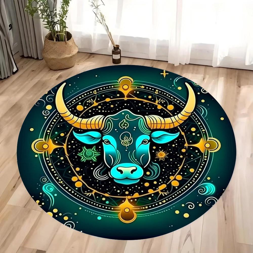 Tarot Round Carpet Mandala Flower of Life Altar Cloth Divination Meditation Circle Galaxy Tarot Mat Oracle Card Mat