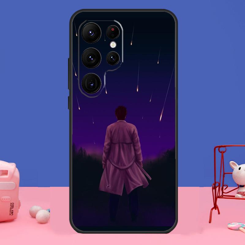 Чехол Angel Castiel Supernatural для Samsung Galaxy S23 S24 Ultra S21 S22 Plus Note 20 Note 10 S8 S9 S10 S20 FE