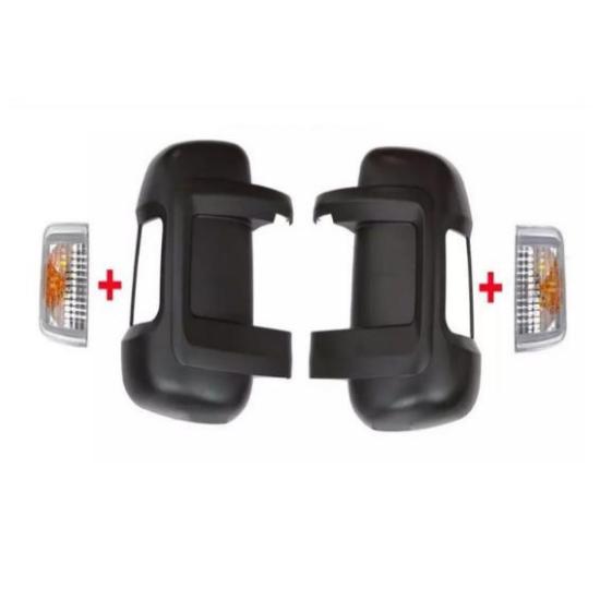 Крышка зеркала и желтый сигнал для Fiat Ducato Citroen Jumper Peugeot Boxer 2006-2020, высокое качество, OEM 735424438 735424437