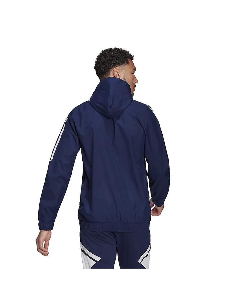 Adidas Soccer Condivo 22 Jacket KMG02 Team Navy Blue All-Weather Men's (HA6266)