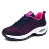 Air-cushion Women Dance Shoes Breathable Platform Shoes Knitted Mesh Casual Sneakers Running Sports Shoes