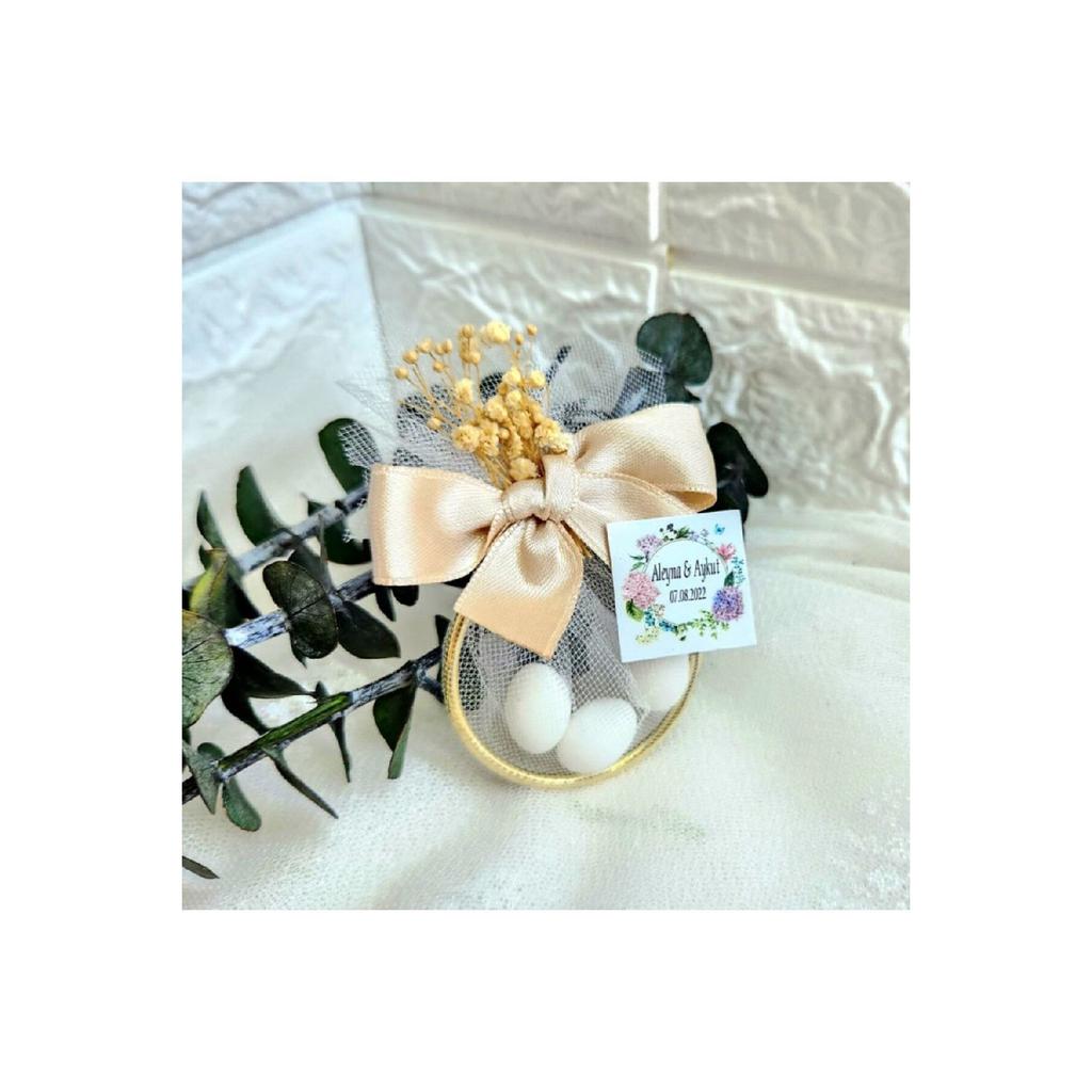 20 конфет с украшенным кольцом, свадебных конфет, рождения, обрезания, обещания помолвки, хны, подарка.