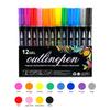 Marker Pen for Smooth Flow Glitter Gel Pen For Drawing Writing On Multiple Surfaces Fade Resistant Art Tools