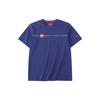 Training Series Logo Letter Round Neck Pullover Short Sleeve T-Shirt Men Tops Blue 152237116-2