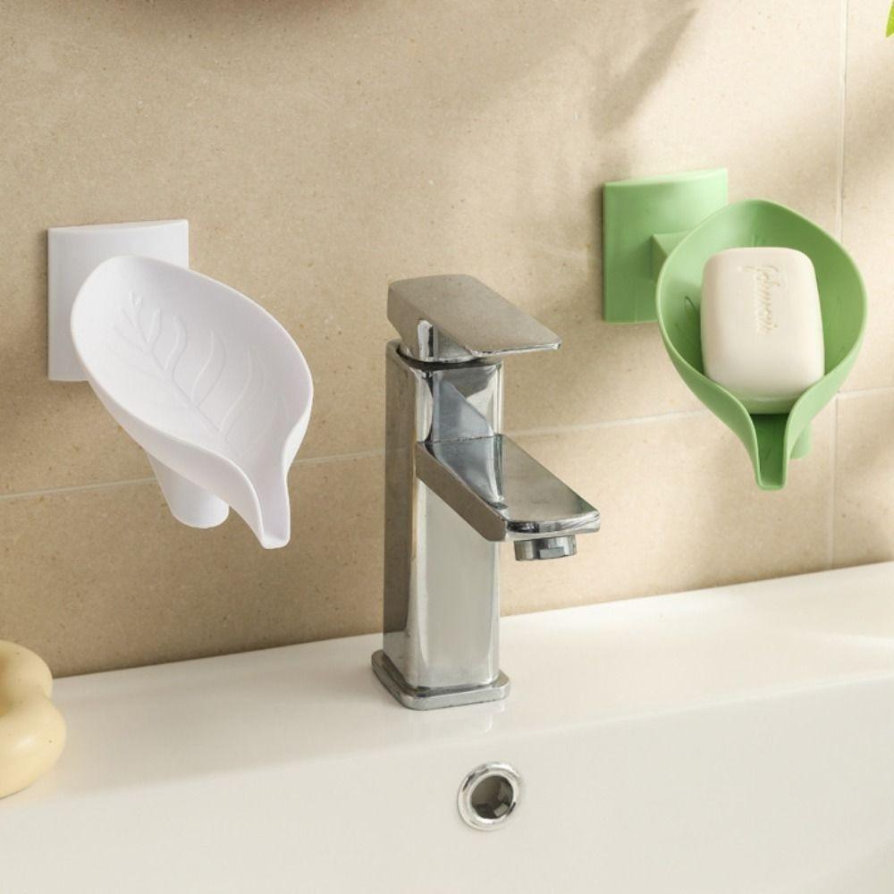 360 Rotatable Soap Drain Rack Adjustable Soap Box New Bathroom Soap Holder