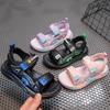 Fashion Handsome Boys Open-toed Sandals Velcro Girls Versatile Sports Sandals