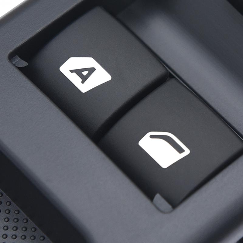 2 шт., переключатель управления стеклоподъемником со стороны водителя + со стороны пассажира для Peugeot 207 2007-2015 6554QC 6490HQ 6554HJ 6554.QC