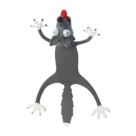 3D Закладка с животным Милая ПВХ Закладка с мультяшным персонажем для детей Читателей Забавный декор для стола Подарок на день рождения Рождество для студентов Любителей книг