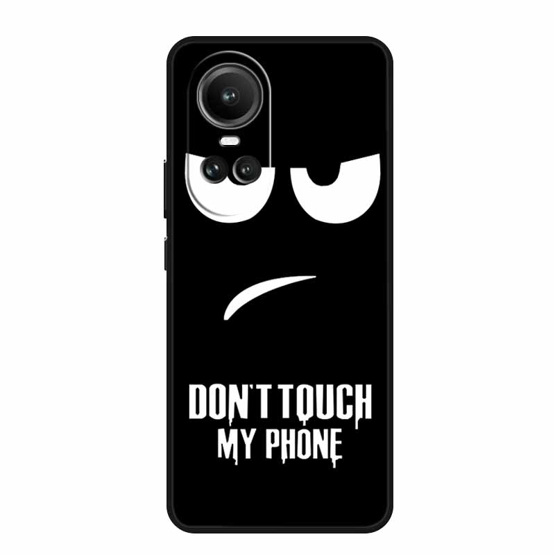 For Oppo Reno10 Pro Case Animals TPU Soft Silicone Back Cover for Oppo Reno 10 Pro 5G CPH2525 CPH2531 Protective New Phone Funda