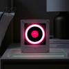 Decorative Acrylic Fridge Magnet Magnetic Refrigerator Music Player, NFC Enabled Vinyl Record Magnet, Home Kitchen Box with LED Light, Decoration for