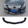 For Mercedes Benz C class W204 2011-2014 Deflector Facelift Front Splitter Bumper Lip Chin Protector Tuning Accessories Body Kit