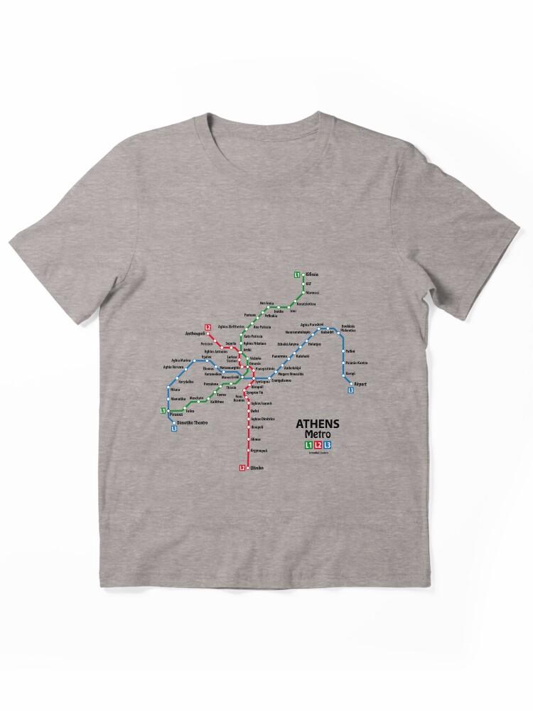 Metro ATHENS Metro Network Essential T-Shirt