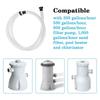 BW58368 1.5inch Above Ground Swimming Pool Hose Pool Pump Hose Pool Pump Replacement Hose Supplies for Filter Pumps