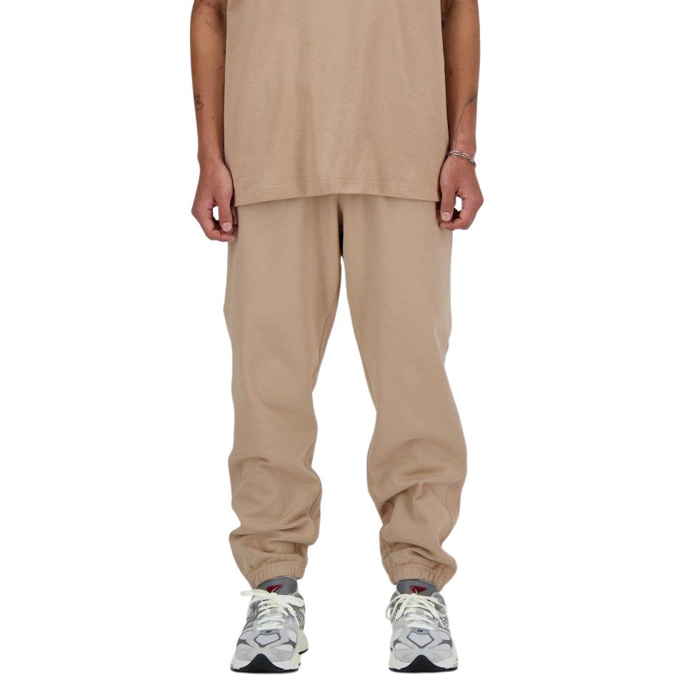 New Balance Трикотажные штаны мужские хаки AMP41508-SOT