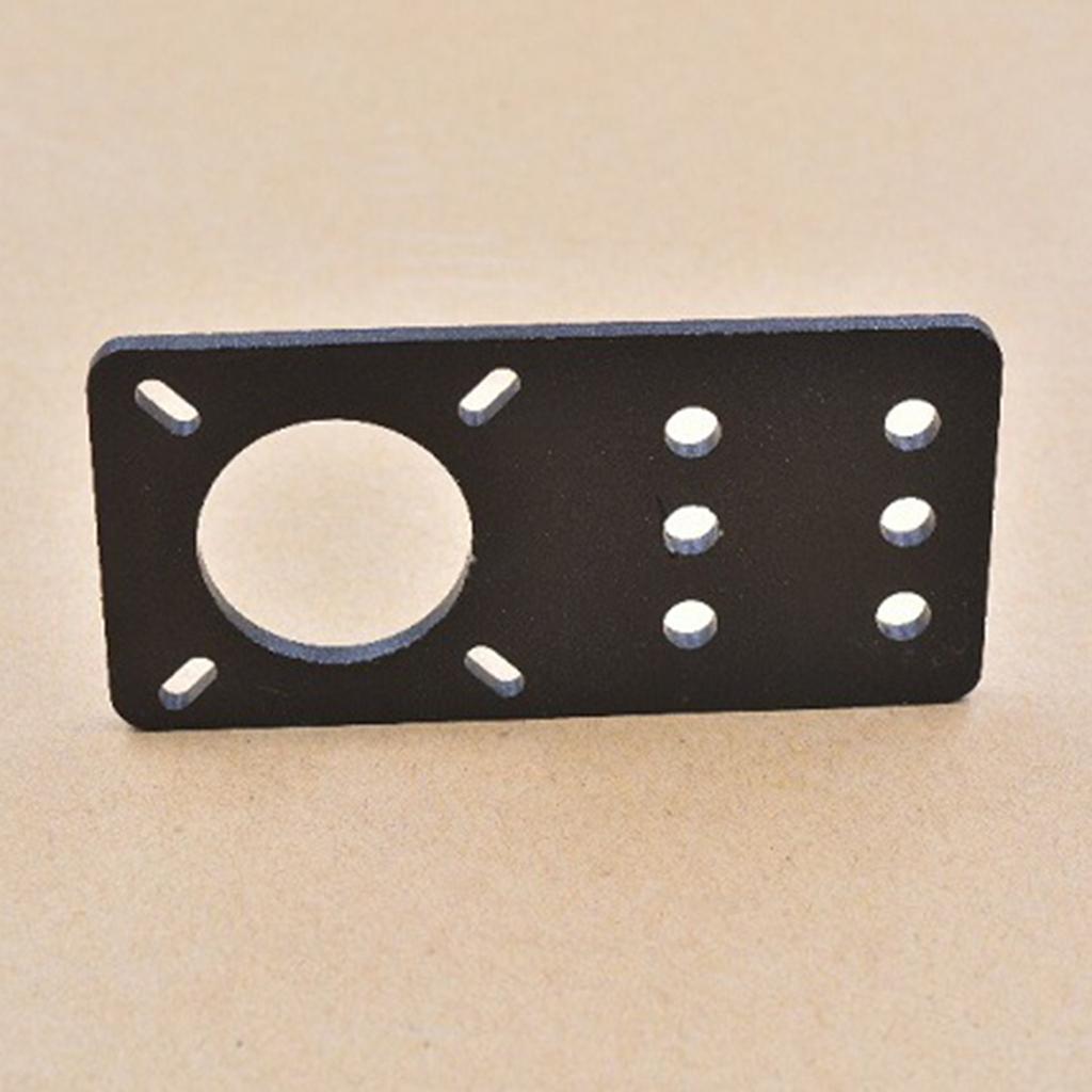 NEMA17 Stepper Motor Mount Plate 3D Printer Aluminum Alloy Stepper for NEMA 17 Stepper Motors/V-Shape Linear