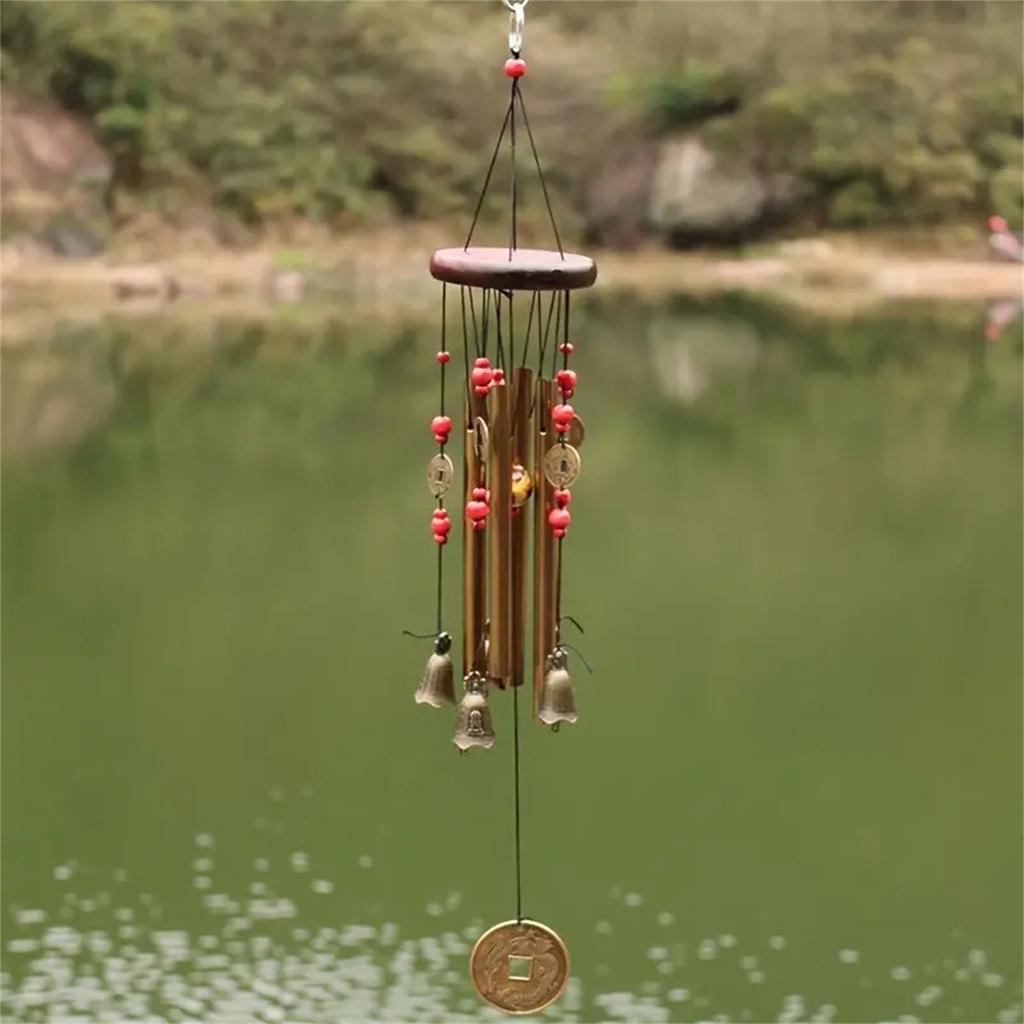 Large Wind Chime Bells Metal Church Bell Outdoor Garden Home Garden Decor Hanging Wind Chime Of Luck