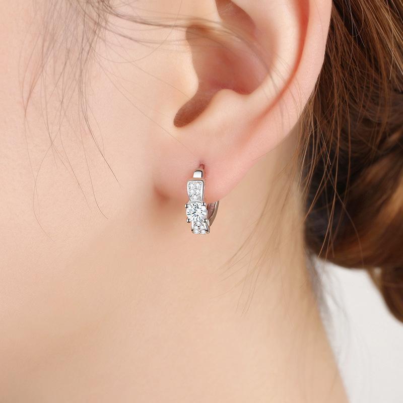 Lindon Copper Alloy Zircon Earrings Drop Earrings For Women Wedding Party Gifts