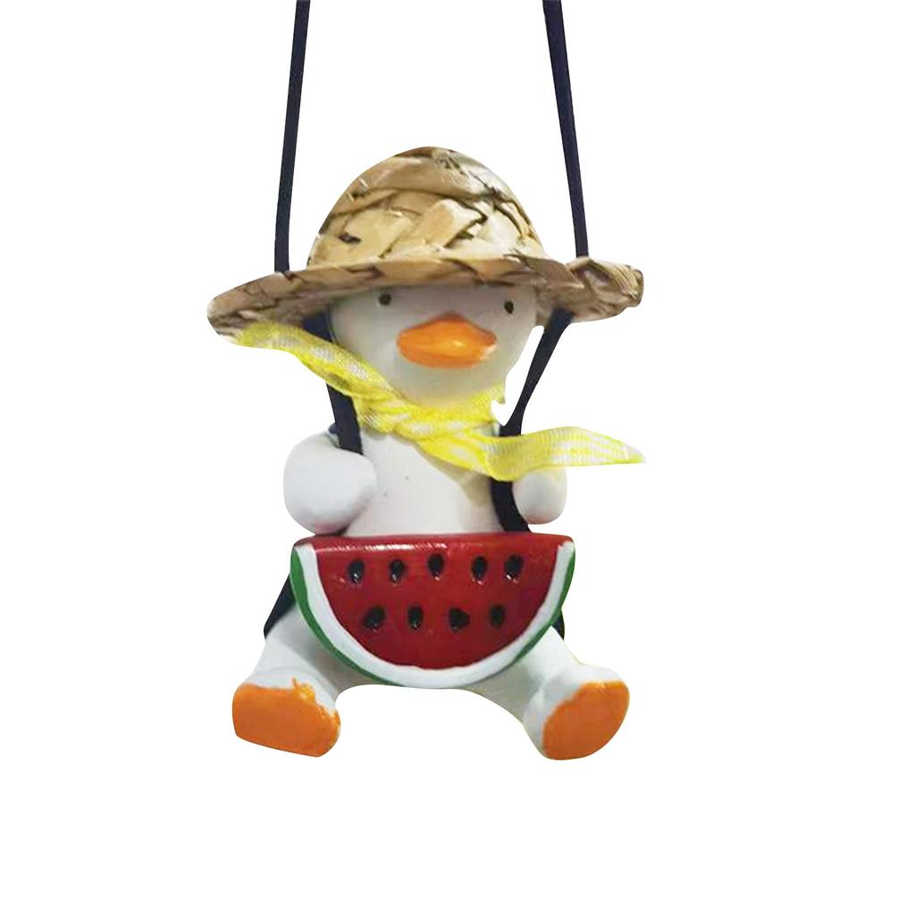 Cute Swinging Car Hanging Ornament Funny Rear View Mirror Swing Hanging Accessories