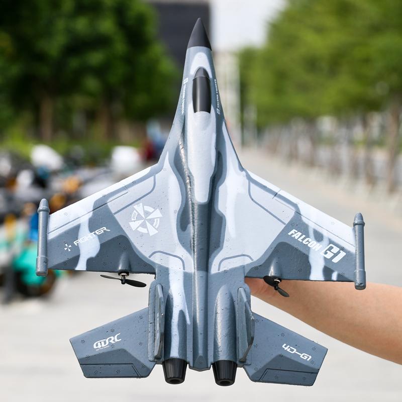 G1 Drone Fighter Remote Control Aircraft Foam Electric Outdoor Remote Control Aircraft Professional Glider Children's Boys Toys