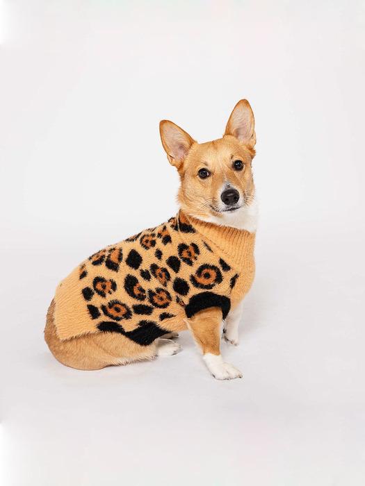 Леопардовый свитер от furryfolks
