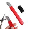 Alloy Garden Shear Sharpening Stone Outdoor Professional Garden Outdoor Sharpening Tool Portable Outdoor Scissors Sharpener