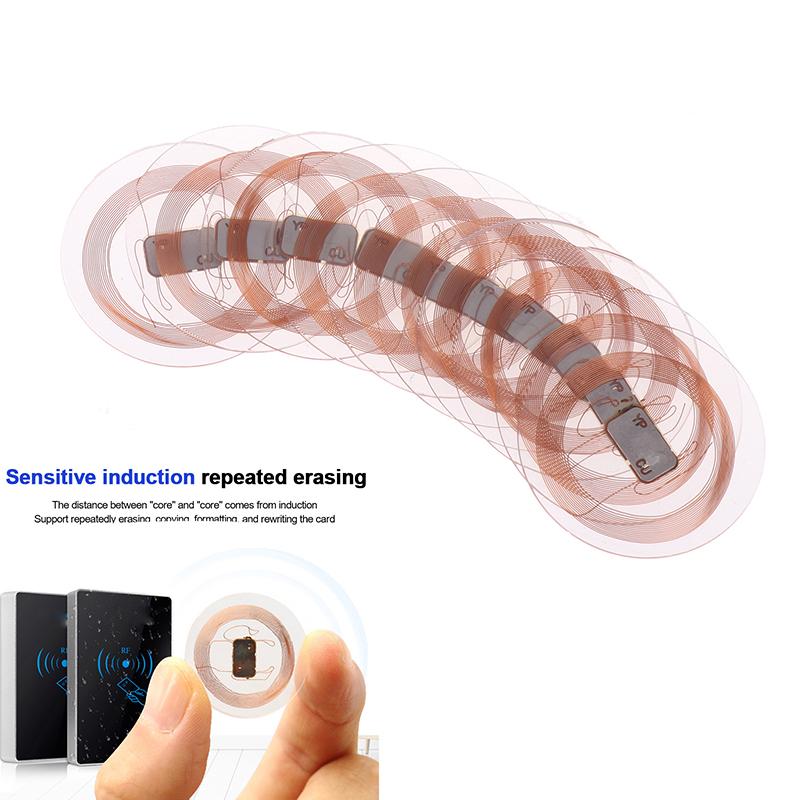 5/10 шт Cuid Nfc тег 25 мм перезаписываемая прозрачная монета карта Nfc этикетка для бесконтактных брелоков теги контроль доступа супер тонкий Nfc