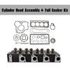 Complete Cylinder Head Assy+Gasket Kit For Kubota V1505 V1505D 1G091-03044