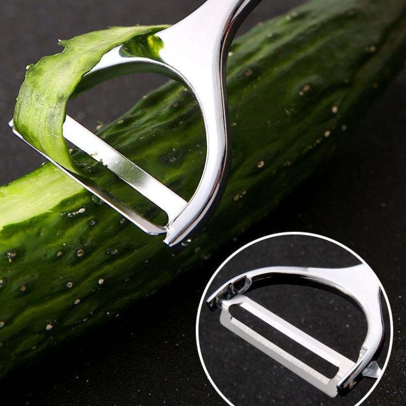 Овощечистка из нержавеющей стали, картофелечистка, многофункциональная терка для моркови, инструменты для фруктов, кухонные аксессуары, кухня