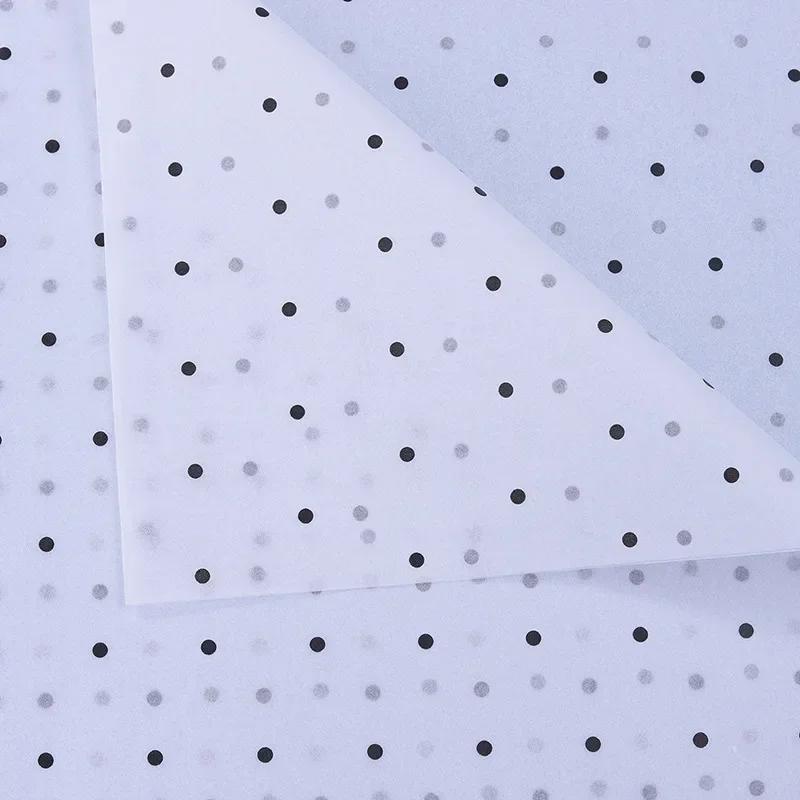 10 листов/партия 50*70 см подарочная упаковочная бумага DIY ручная работа поделки звезда любовь точка узор папиросная бумага цветочный упаковочный материал