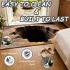3D Optical Illusion Rug, Test & Play with Dog or Cat, Rug That Looks Like a Hole in The Ground, 3D Realistic Hole Rugs for Door Entrance, Bath, and
