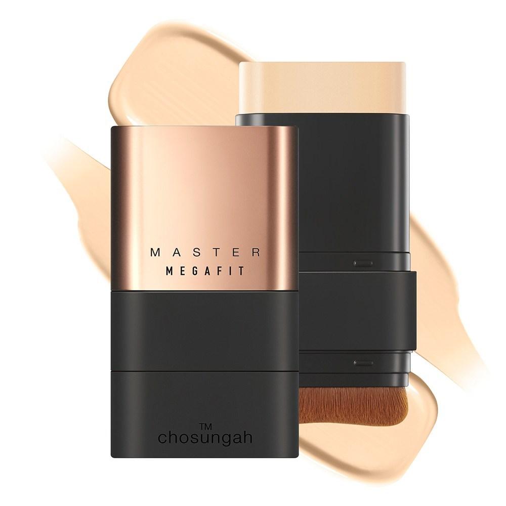 Тональная основа-стик Cho Sung Ah TM Mega Fit Stick Foundation Master SPF50+ PA++++ 16 г, 1 шт., 01NBEIGE