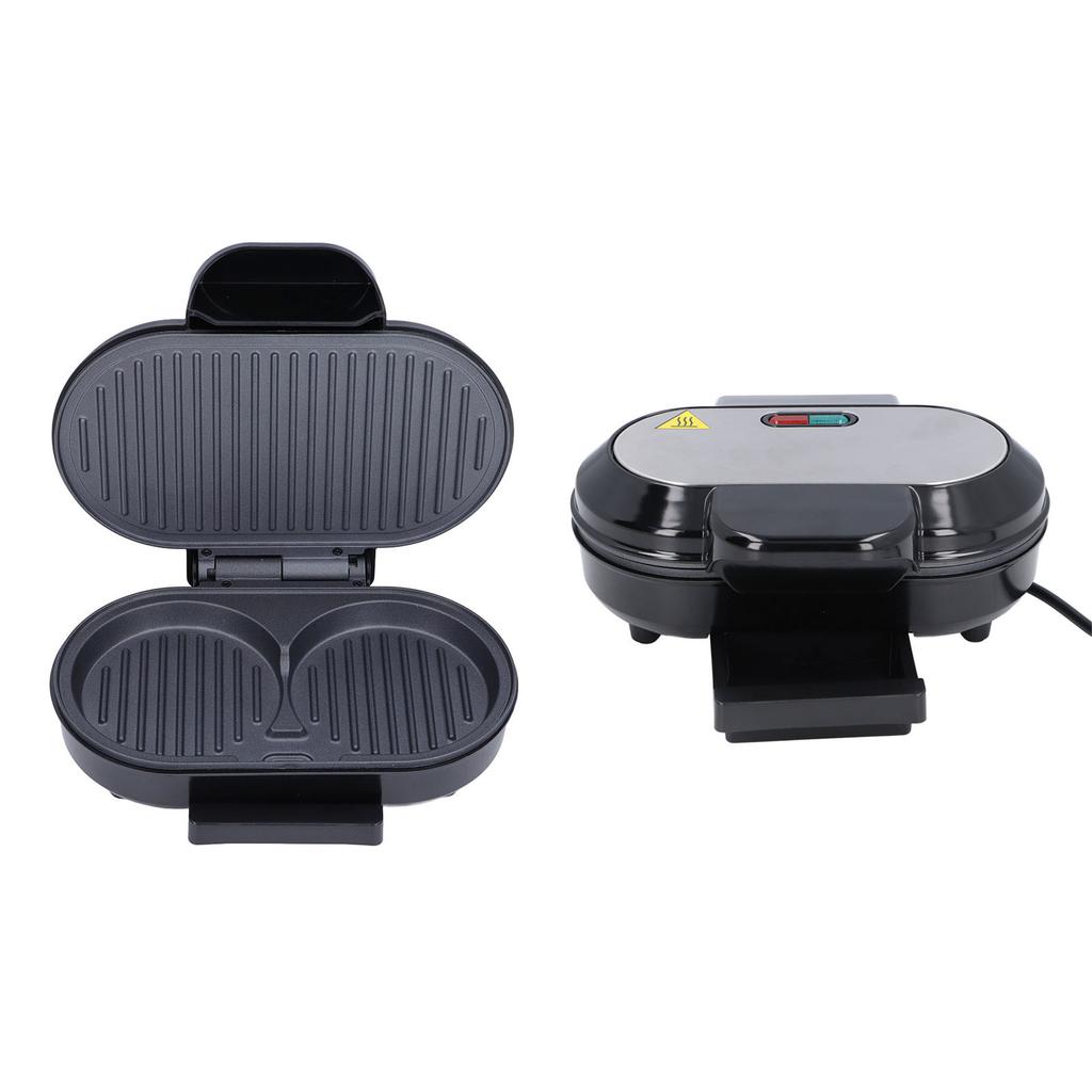 Электрический бургер-мейкер, устойчивый к пригоранию, быстро нагревающийся, компактный, для внутреннего использования, стейк-гриль для панини с сыром на гриле