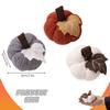 1pc 9x6cm Halloween Knitted Pumpkin Decor DIY Cute Artificial Pumpkin Creativity Party Tray Decorations Fake Pumpkin