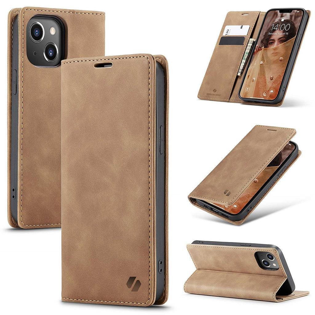 Sc Wallet Iphone 13 Light Brown