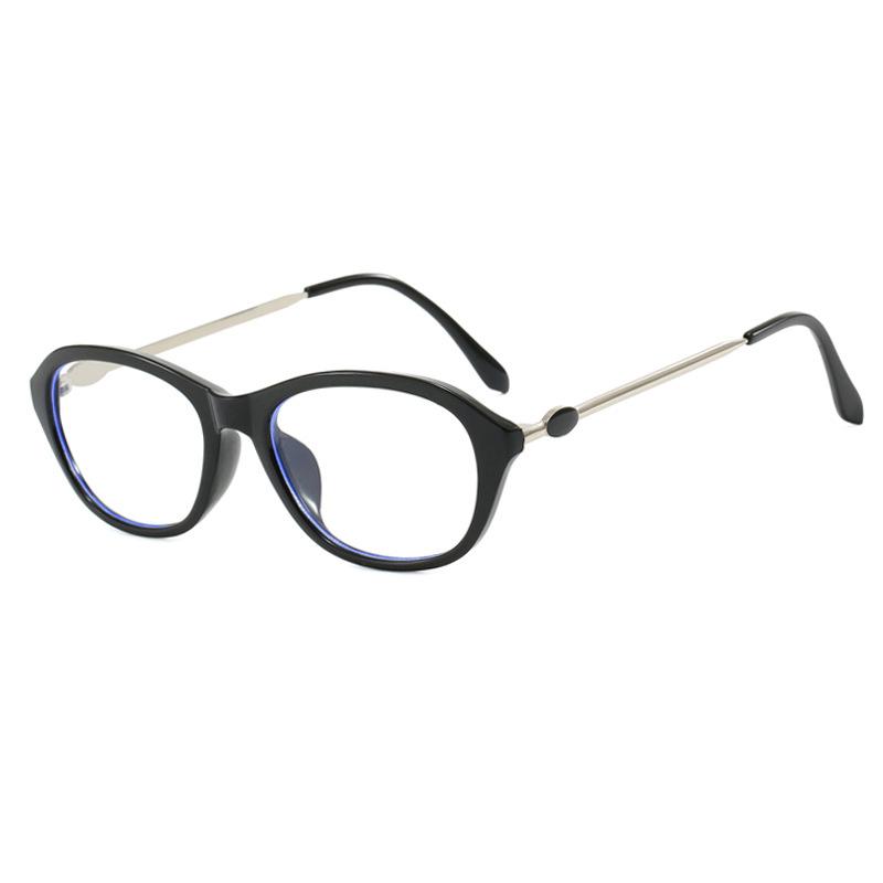 New Ellipsoid Retro Frame TR90 Photochromic Reading Glasses Women Anti Blue Light Hyperopia Prescription Eyewear