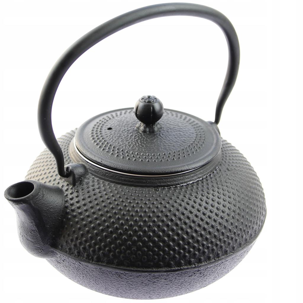 CAST IRON KETTLE 1.5 L TEA INFuser with Strainer + Warmer
