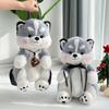 Новая сумка для кукол Husky Dog, большой емкости, зимний плюшевый рюкзак, видеоигра, куклы City Redemption