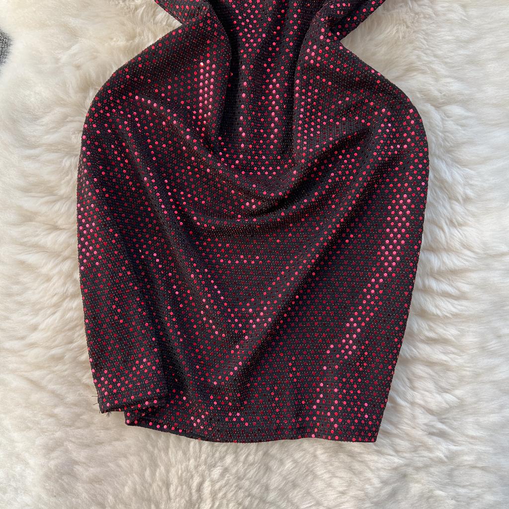 Dress for Women Spaghetti Strap Shinning Exposed Shoulders Falda Sexy Mujer Solid Color Wrapped Vestidos Summer Dropshipping