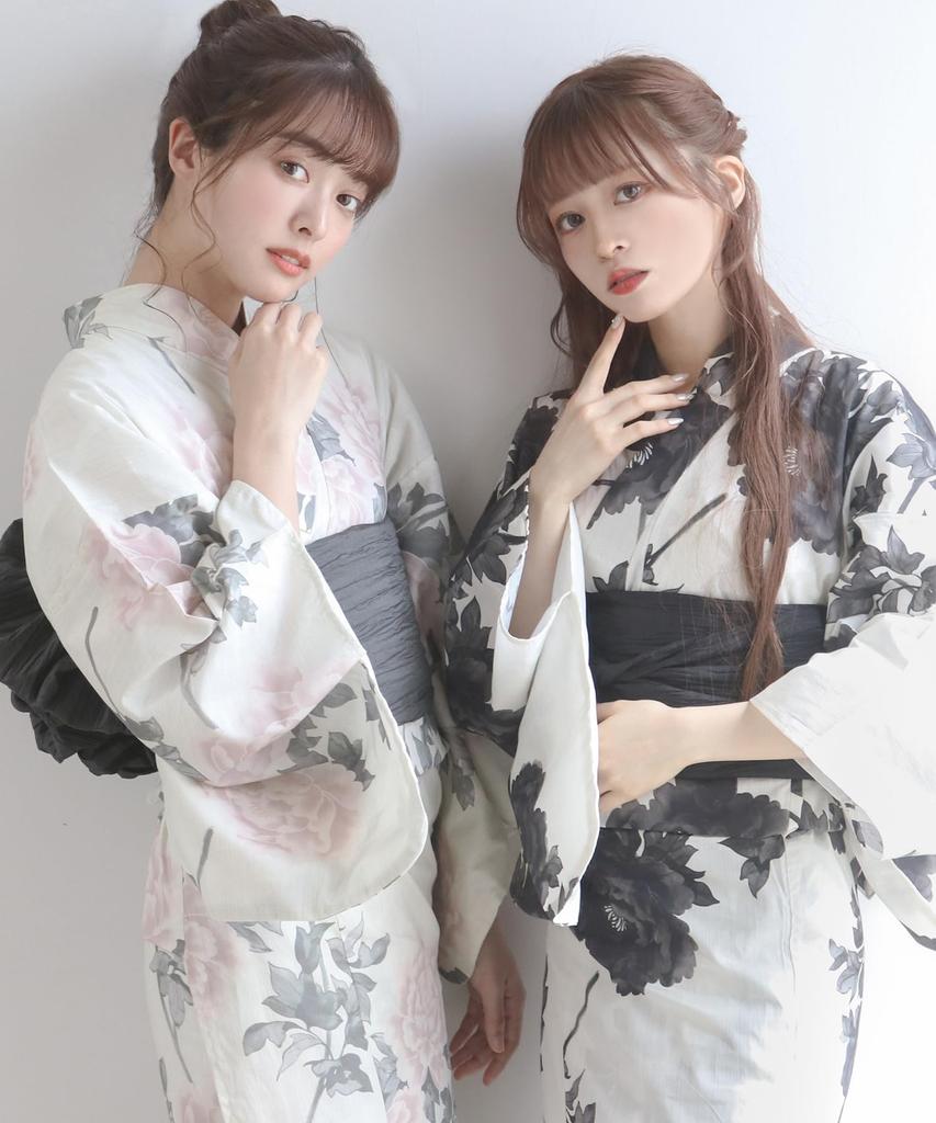 Юката разный комплект heiko F один размер подходит [KYOETSU] комплект, переплетение, неотбеленный, 6 предметов (юката, оби, нижнее белье, гэта, пояс) Женский (5.Антиквариат