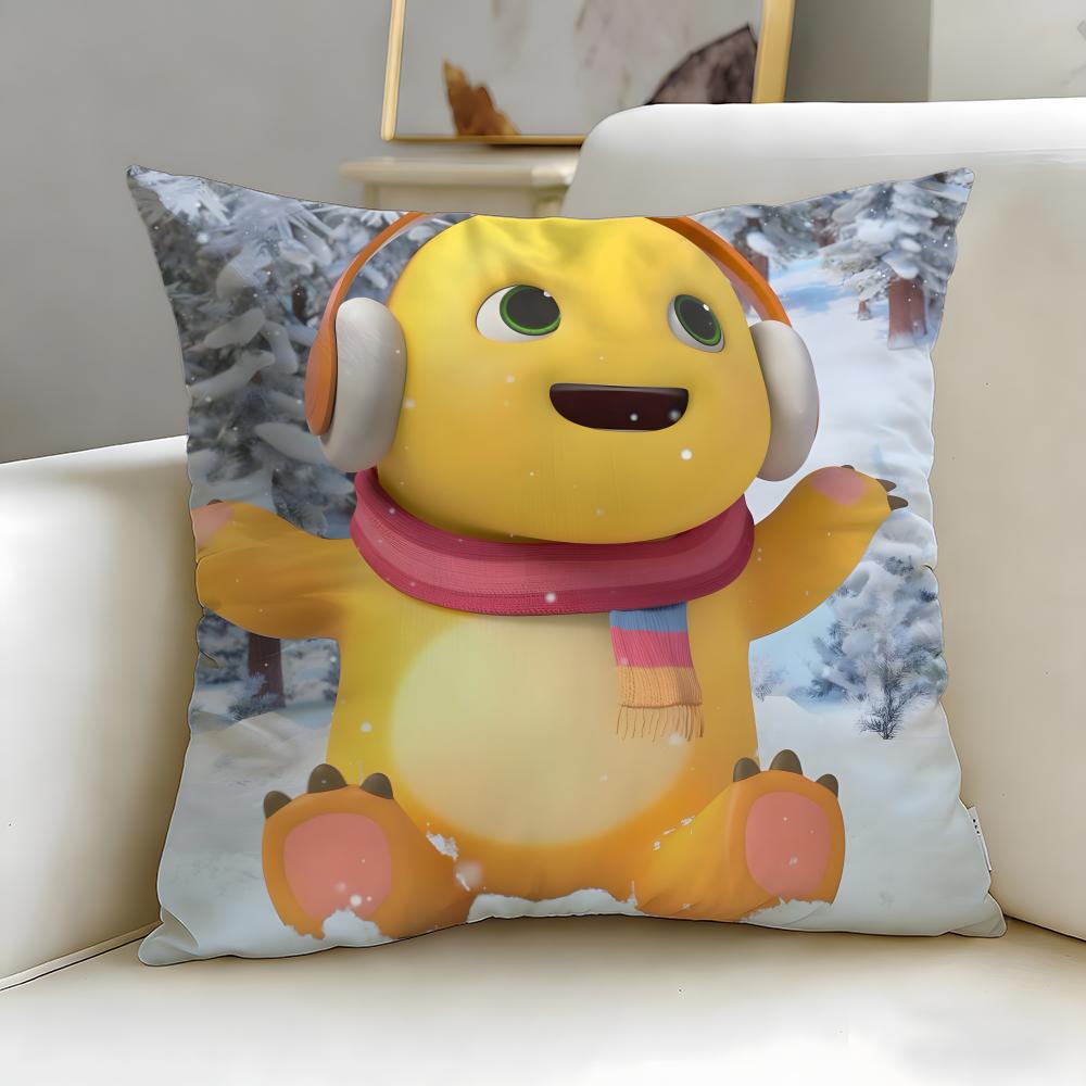 popular cartoon Nailong Cushion Cover Soft & Easy-Wash Pillow Case – Versatile for Couch, Bed, Travel and Office