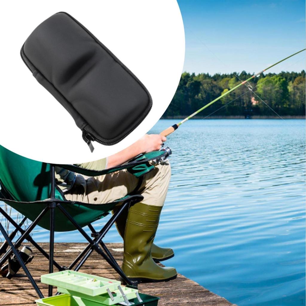 Fishing Reel Case Box Cover Storage Bag for Baitcasting Trolling Raft