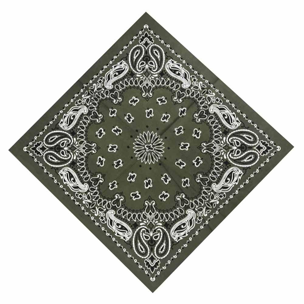 55cm*55cm Women Paisley Neck Wrist Band Hip Hop Head Wrap Handkerchief Square Scarf Scarves Bandana